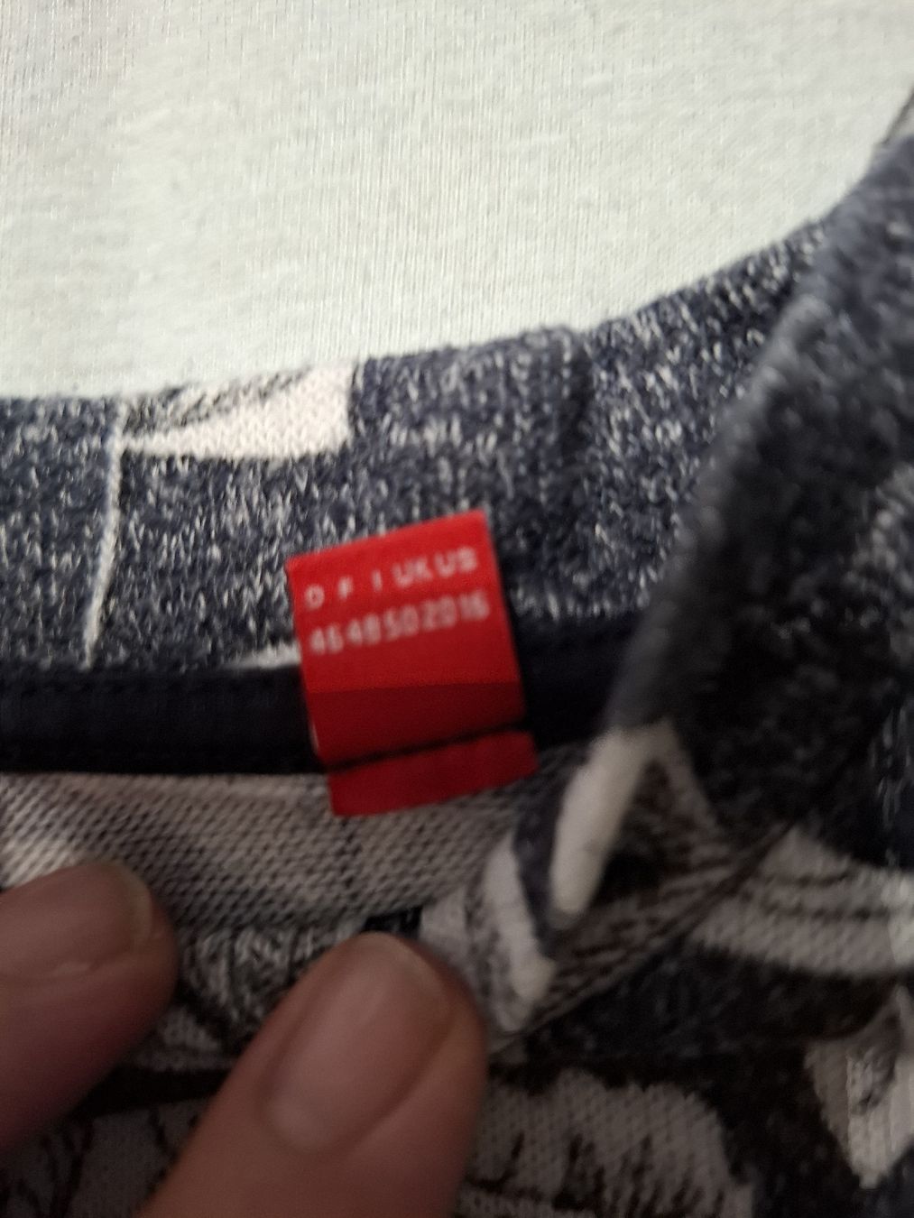 S.Oliver Maglioni & Felpe: Pullover Gr. 46, s.Oliver, blau-weiss, Feinstrick – Usato da Urtenen-Schönbühl venduto da nerdgirl 2