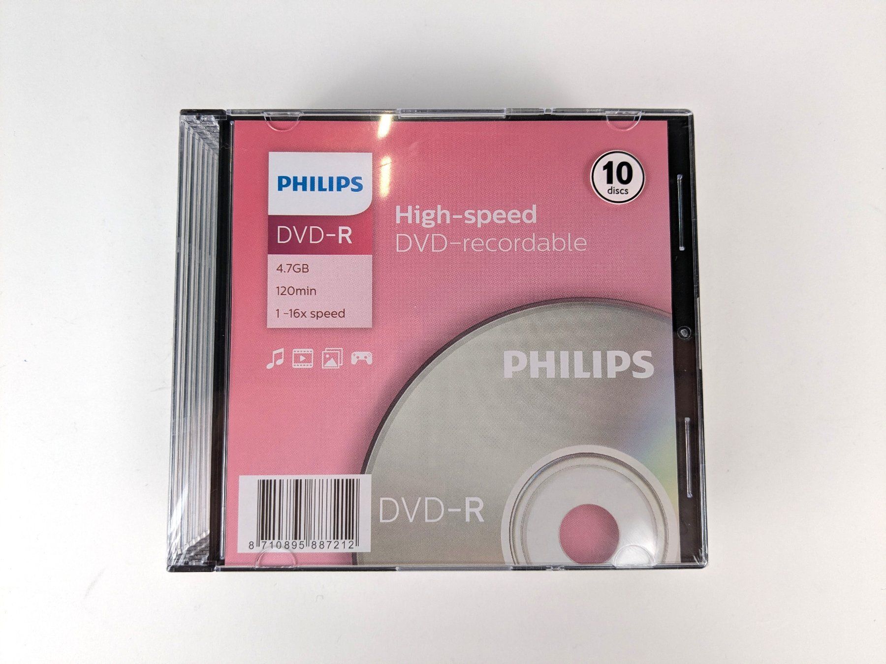 Tutti i DVDs: PHILIPS DVD-R 10er-Pack – Nuovo e nell'imballaggio originale da Dintikon venduto da Restwert_Dintikon 2
