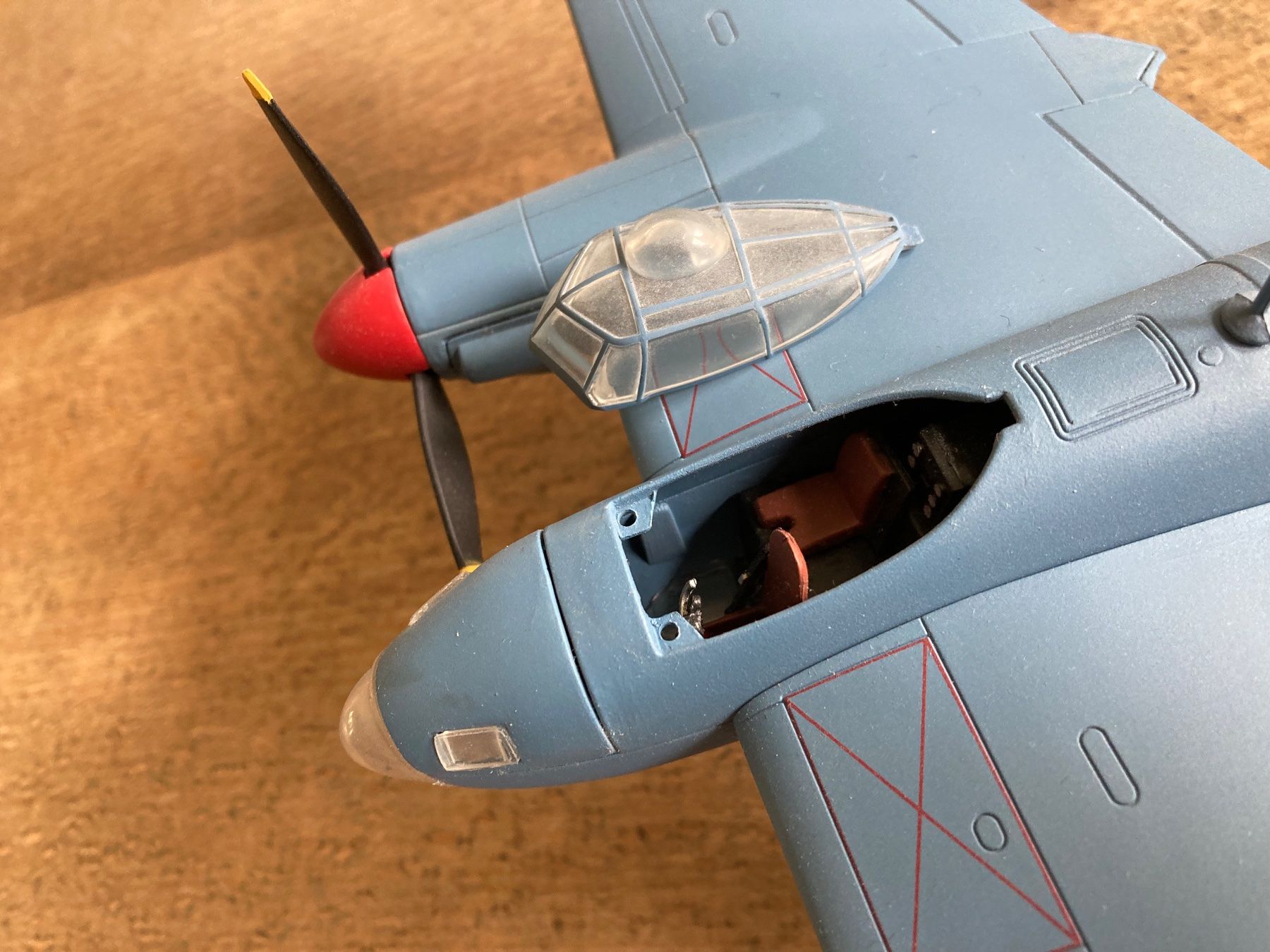 Franklin Mint Kit di modellismo & Modellini statici: Franklin Mint Armour Die-Cast D.H.Mosquito hellblau – Usato da Zürich venduto da Ghostdog64 7