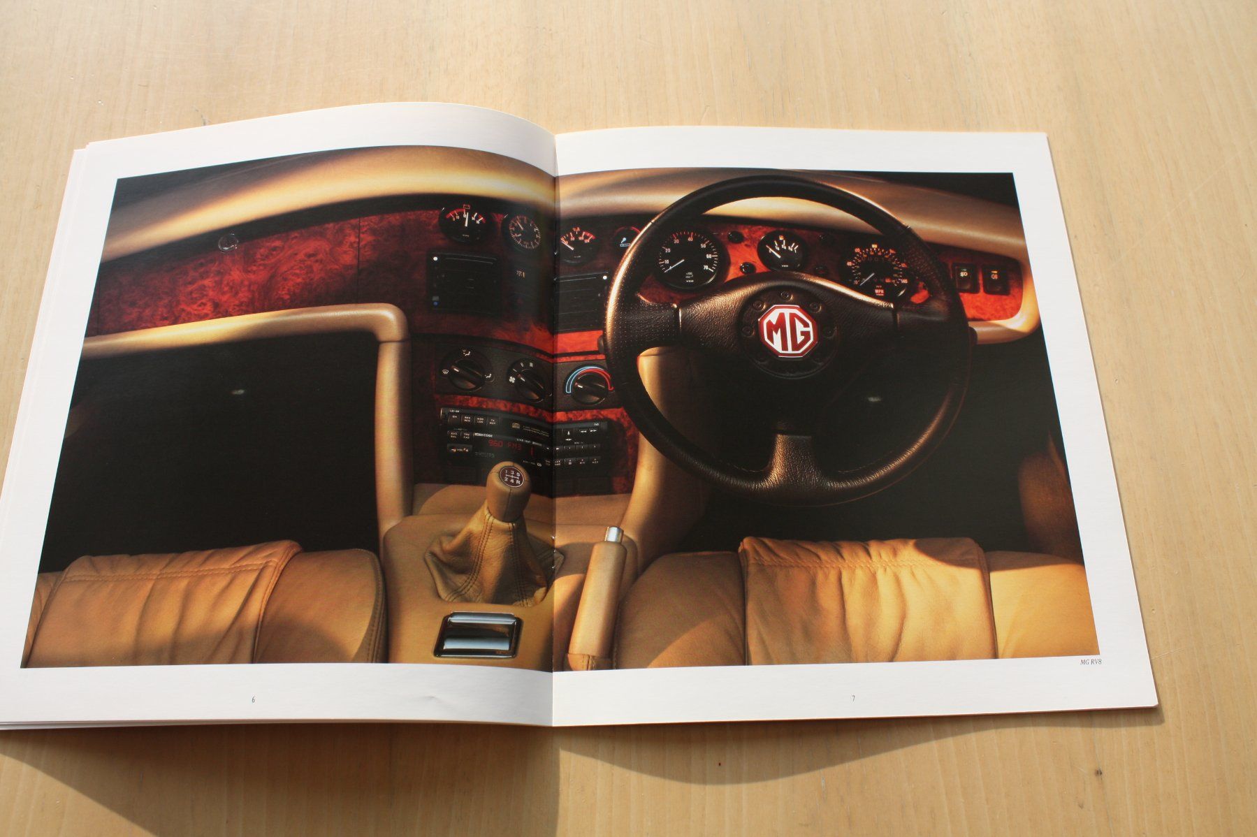 MG Documenti: MG RV8 Prospekt 1994 – Usato da Wikon venduto da erwin400 4