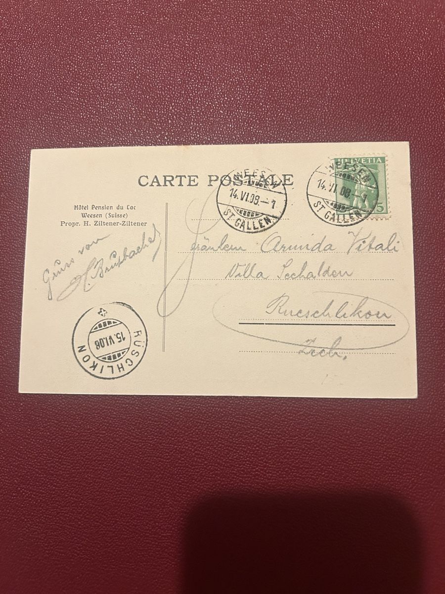 Cartes postales: Wessen 1908 – D'occasion à Breganzona par Milesbo 1