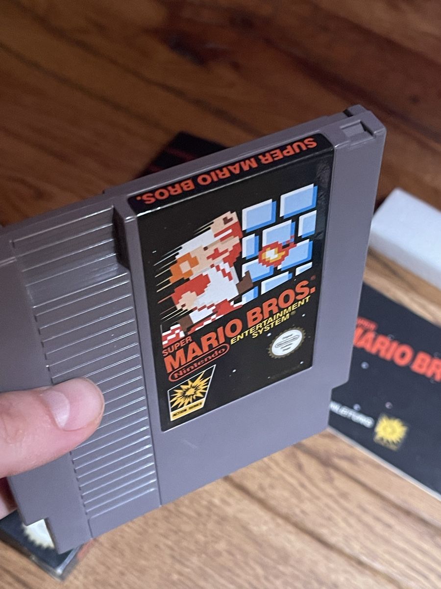 Nintendo Giochi: Super Mario Bros. NES mit Originalverpackung & Anleitung! – Usato da Zuerich venduto da Dorsi 1