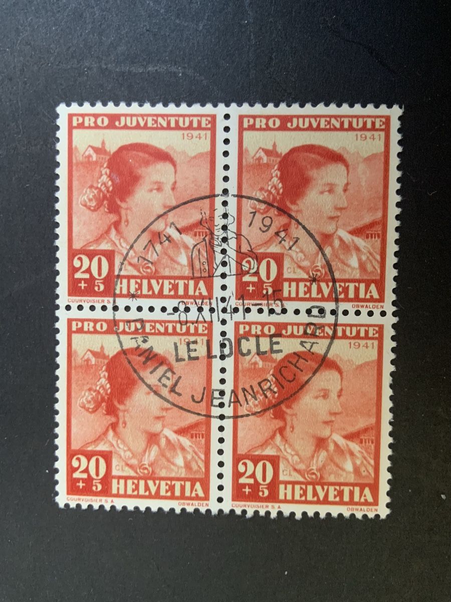 Alle Briefmarken: Le Locle Juventute – Gebraucht aus Binningen von chr_cr5n