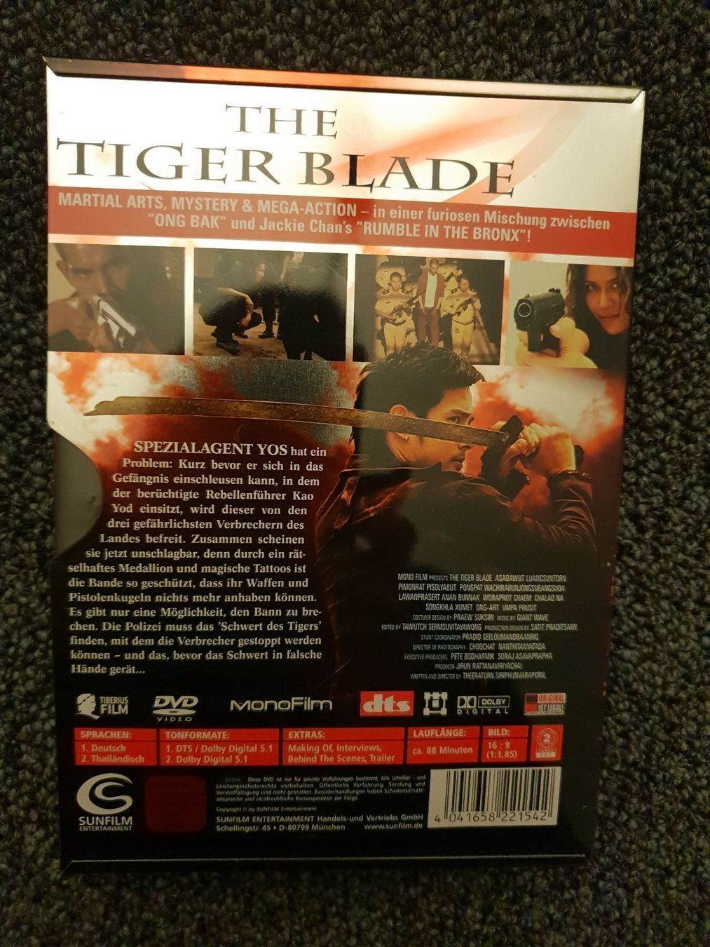Tutti i DVDs: THE TIGER BLADE – Usato da Ruswil venduto da Ruck.Zuck. 1