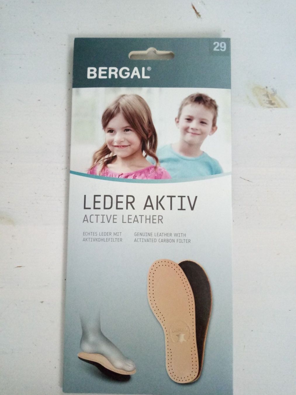 Scarpe da uomo: Bergal Leder Einlegesohlen Grösse 29 – Nuovo e nell'imballaggio originale da Beckenried venduto da Havacola