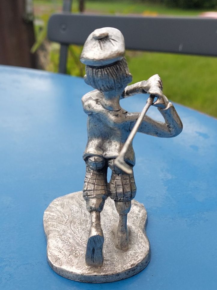 Sculture & Statue: Vintage Golfer Zinnfigur – Usato da Oberdiessbach venduto da wasserfreak 4