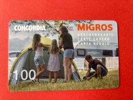 Migros Geschenkkarte leer