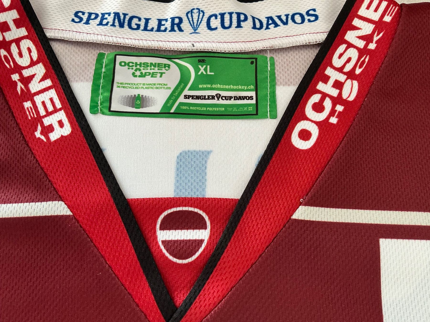 Canottiere & Pantaloni: Dinamo Riga Trikot / Spenglercup 2017 / XL – Nuovo (secondo la descrizione) da Dübendorf venduto da Shreck 2