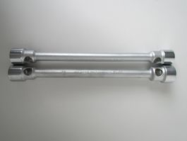 2 HAZET RADMUTTERN - SCHLÜSSEL 769-1 + 2