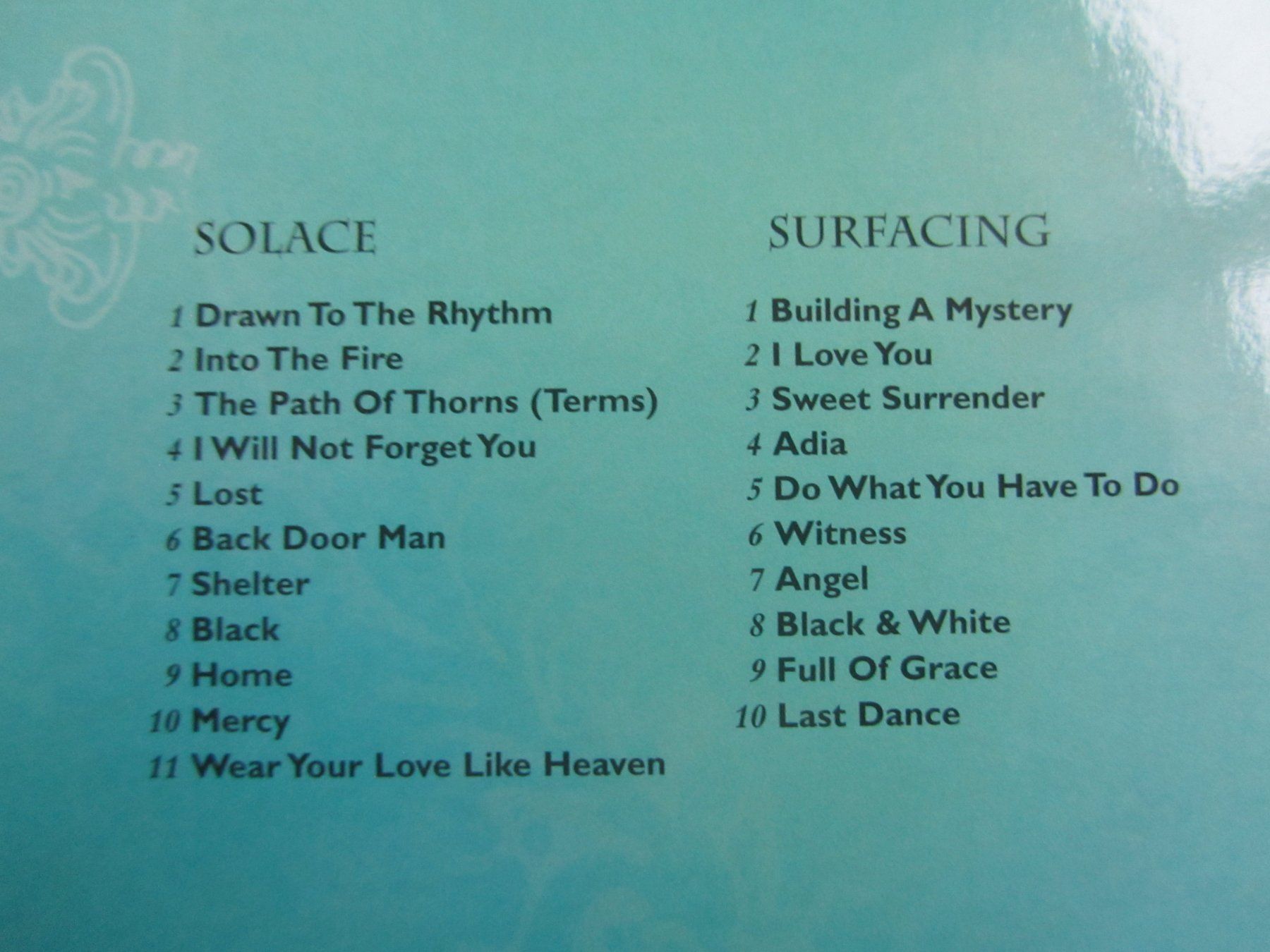 CD: SARAH Mc LACHLAN:  Solace & Surfacing  /  2 CD Box – Usato da Seengen venduto da mikelele 5