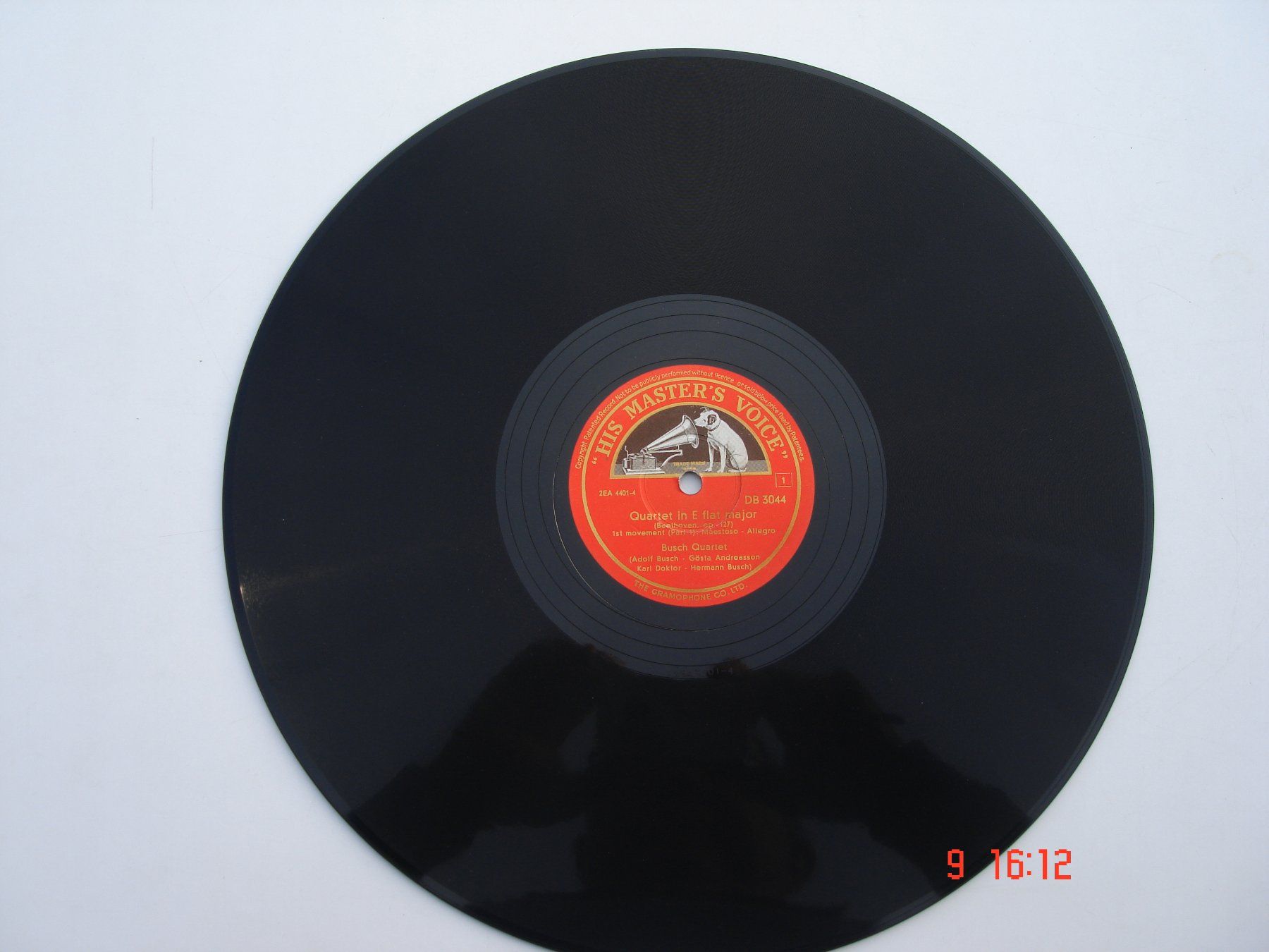 Dischi in vinile: Schellackplattenalbum Beethoven Streichquartett Es-Dur – Usato da Aeschi SO venduto da abi1951 2