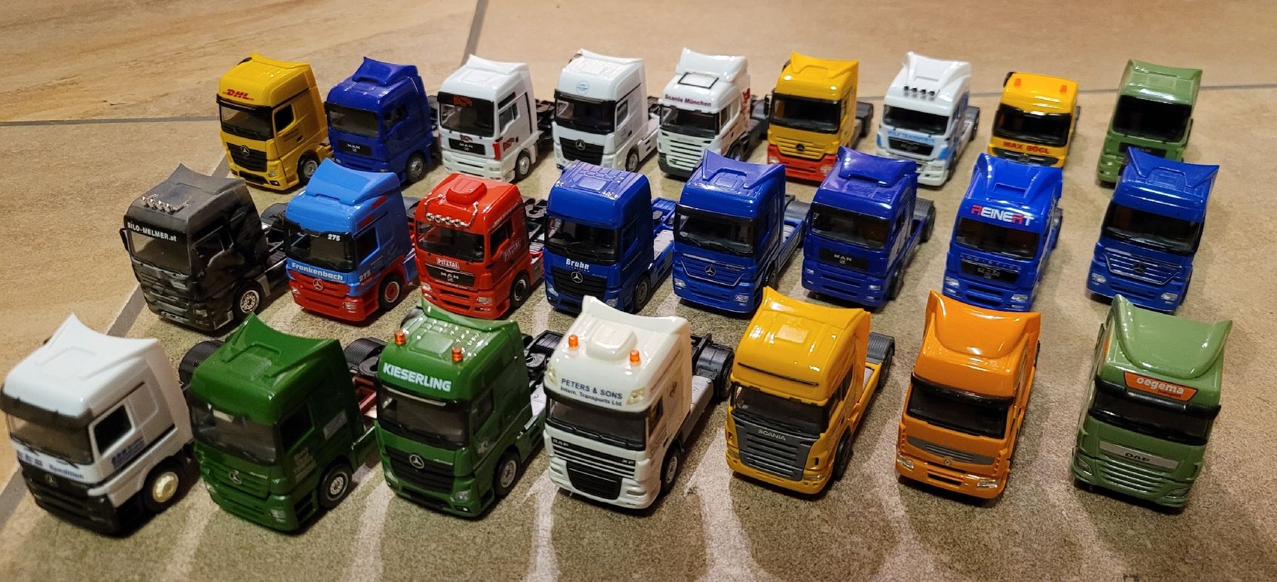 Herpa Modellbausätze & Standmodelle: Herpa LKW's 1:87 – Gebraucht aus Hettiswil von kuese85 1