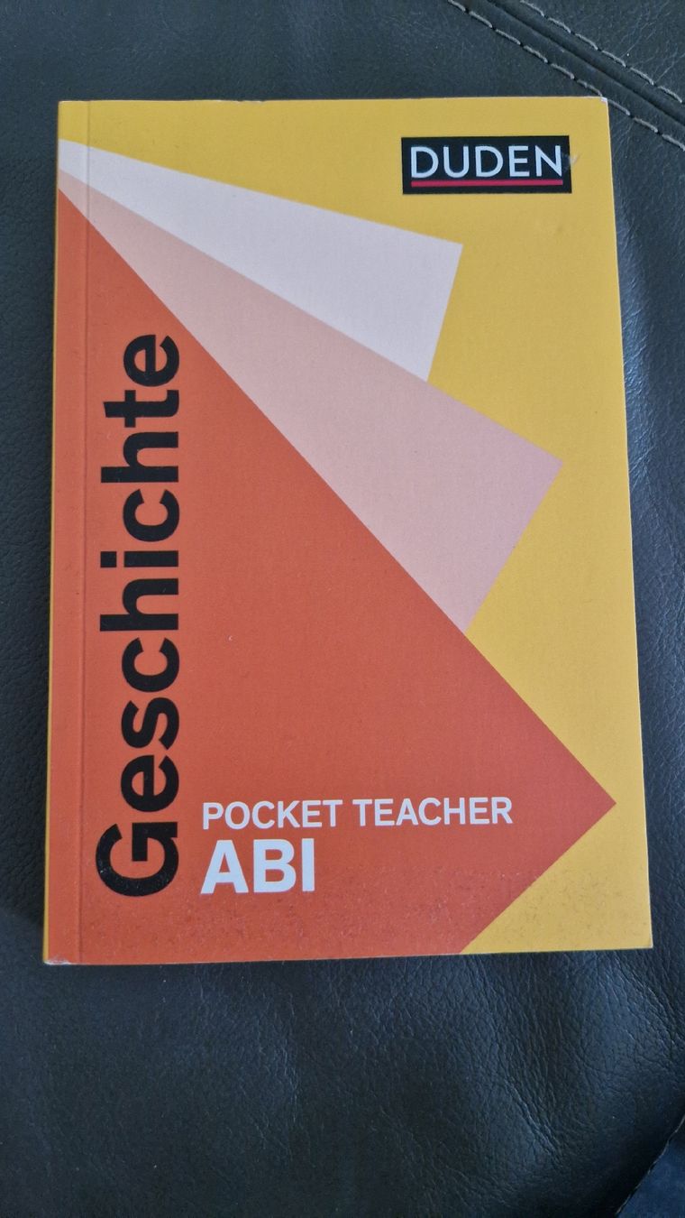 Libri: Geschichte, DUDEN, Pocket teacher – Nuovo (secondo la descrizione) da altishofen venduto da Nippo