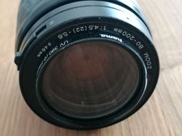 Minolta Zoom 80-200mm 1:4.5-5.6 Objektiv, Sony A-mount