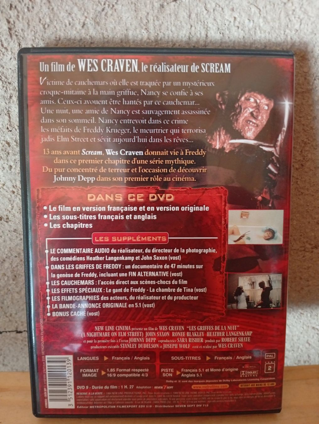 Tutti i DVDs: DVD Les griffes de la nuit – Usato da Perrefitte venduto da 36B 2
