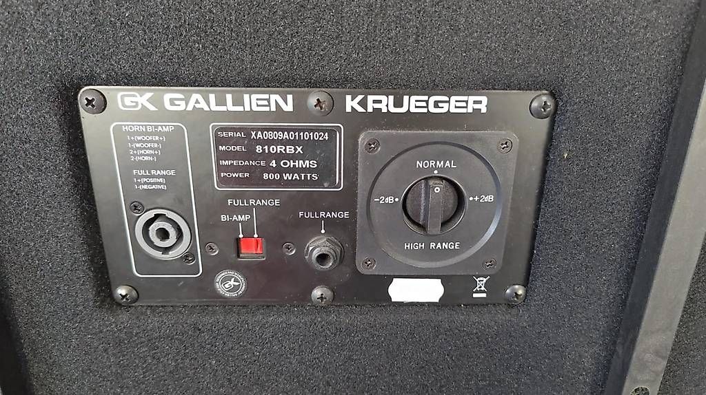 Amplificatori: Gallien Krueger 1000RB – Usato da Schlieren venduto da Basscenter 3