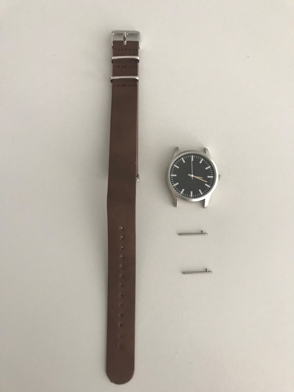 Armbänder & -reifen: LEUPP Uhr mit brauner Lederarmband – Neu und originalverpackt aus Lausanne von opi_92cn