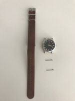 LEUPP Uhr mit brauner Lederarmband
