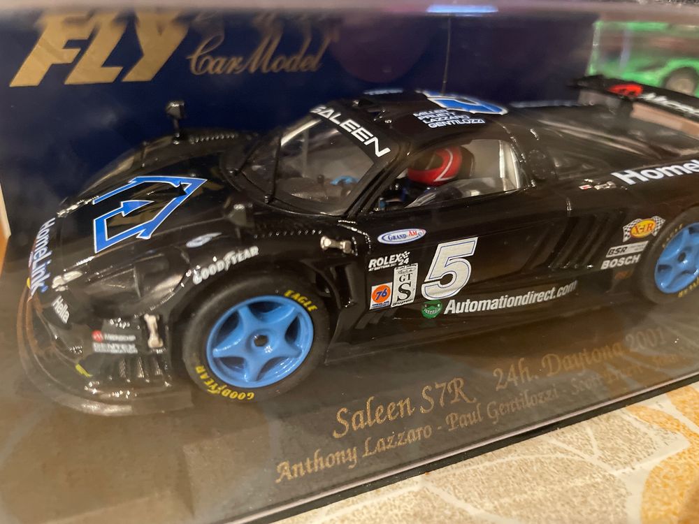 Voiture Slot Fly Saleen S7R – 1/32, 24H Du Mans 2001, édition 18ème, Neuve