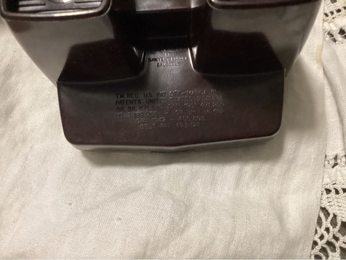 View-master Spielzeuge: ALTER BAKELIT VIEW MASTER 3 E  MIT 17 BILDER – Gebraucht aus Münchenstein von NoSu98 6