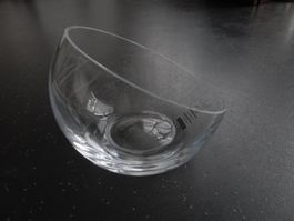 originelle Glasschale Schüssel Aperoschale Glas mundgeblasen