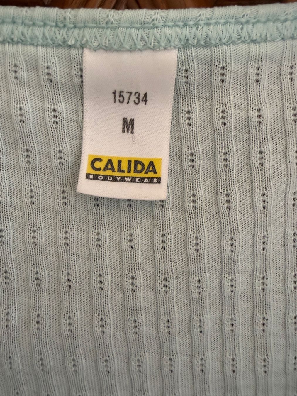 Calida Vestes: CALIDA Strickjacke 100% Baumwolle Gr. M – D'occasion à Interlaken par Bona55 5