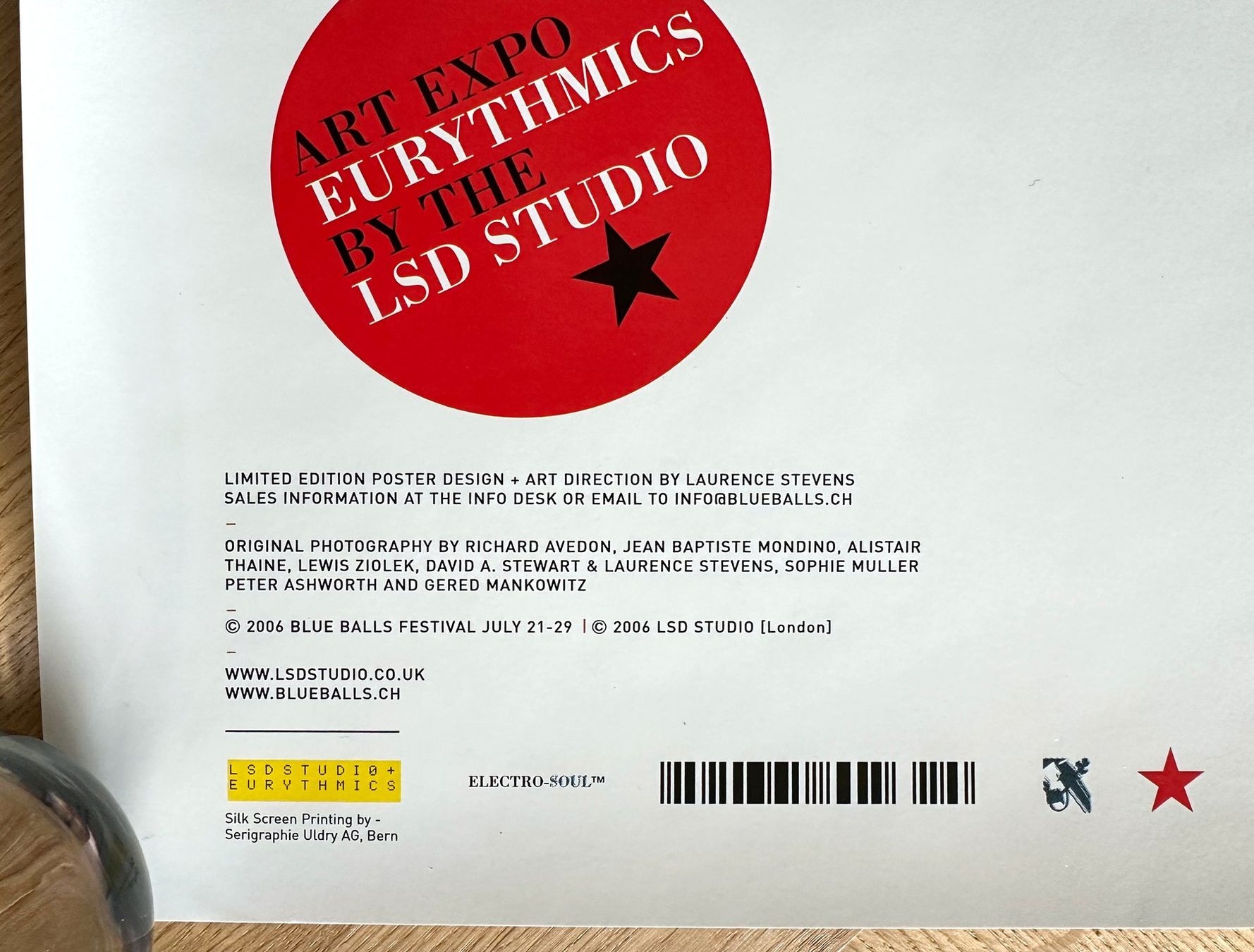 Foto & Immagini: Plakat Euyrthmics 2004 – Usato da Lützelflüh-Goldb venduto da fluidum 1