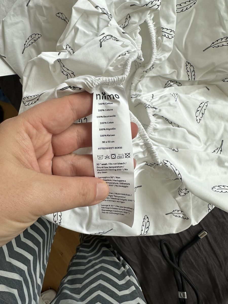 Biancheria da letto: Zwei neue Babylaken Mimo – Nuovo (secondo la descrizione) da Dürrenroth venduto da tvy_bh56 4