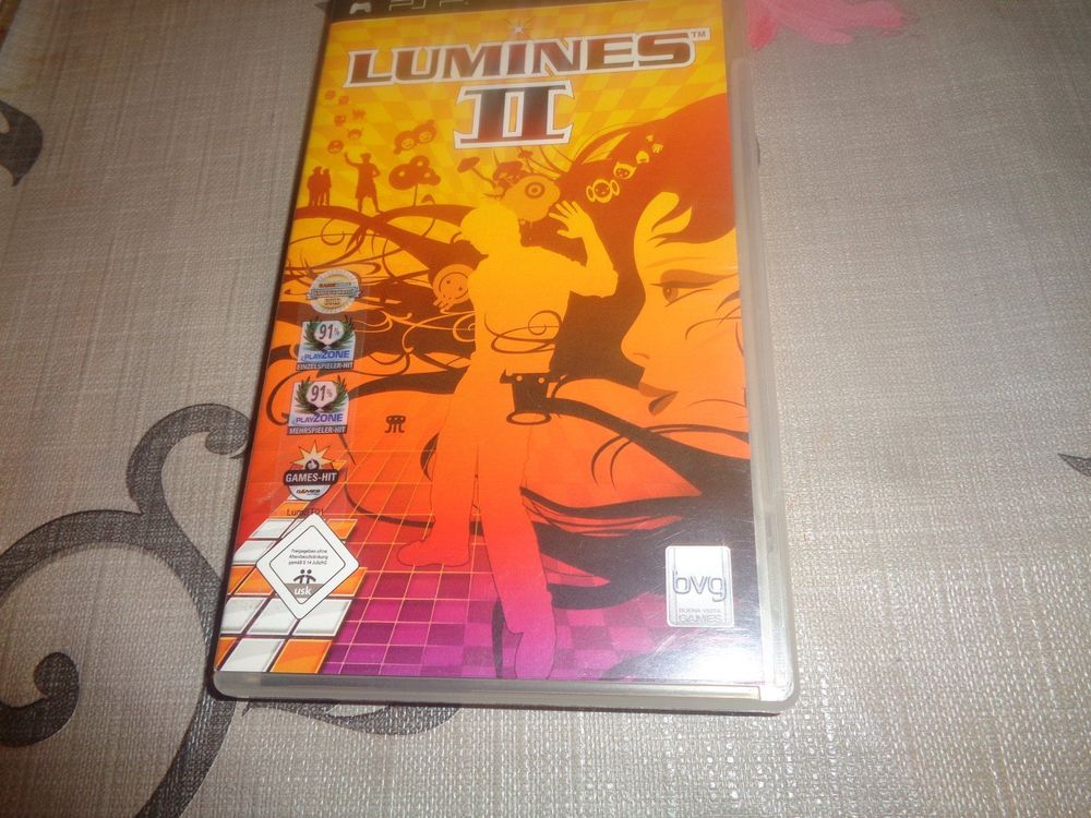 Jeu Vidéo Lumines II (2) Pour Sony PSP - Version PAL (Europe) - État 'Comme Neuf' - Origine France