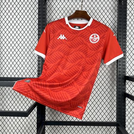 Tunisia Fussball Trikot Grösse M Rot Weiss