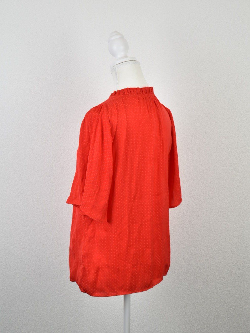 Blusen: Saint Tropez "Briana" Kurzarmbluse, rot, Gr.XS-S – Gebraucht aus Nürensdorf von 2ND_STORY 3