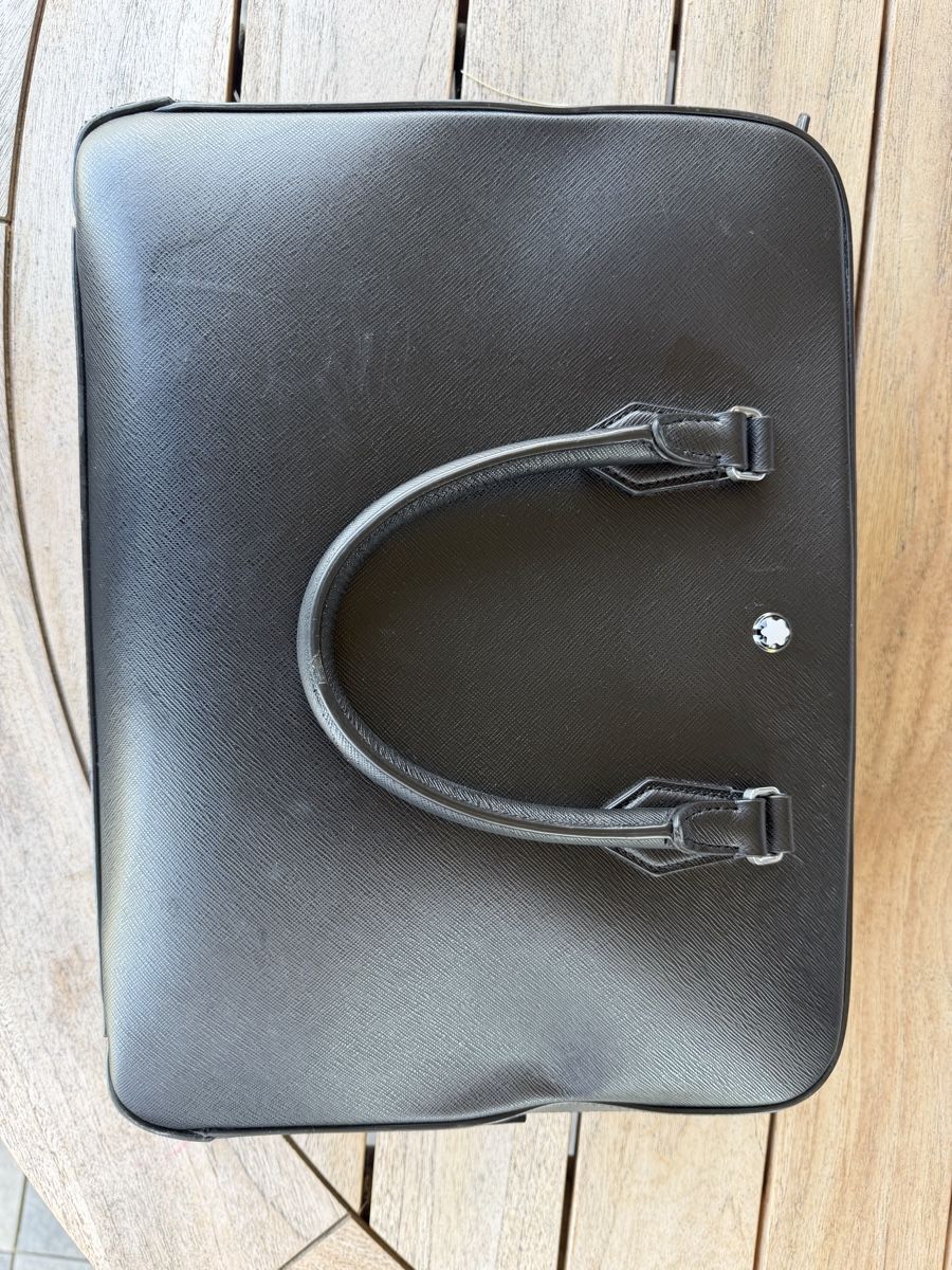 Montblanc Koffer & Taschen: Grosse Montblanc Aktentasche – Gebraucht aus Frasnacht von EliaBruno 3