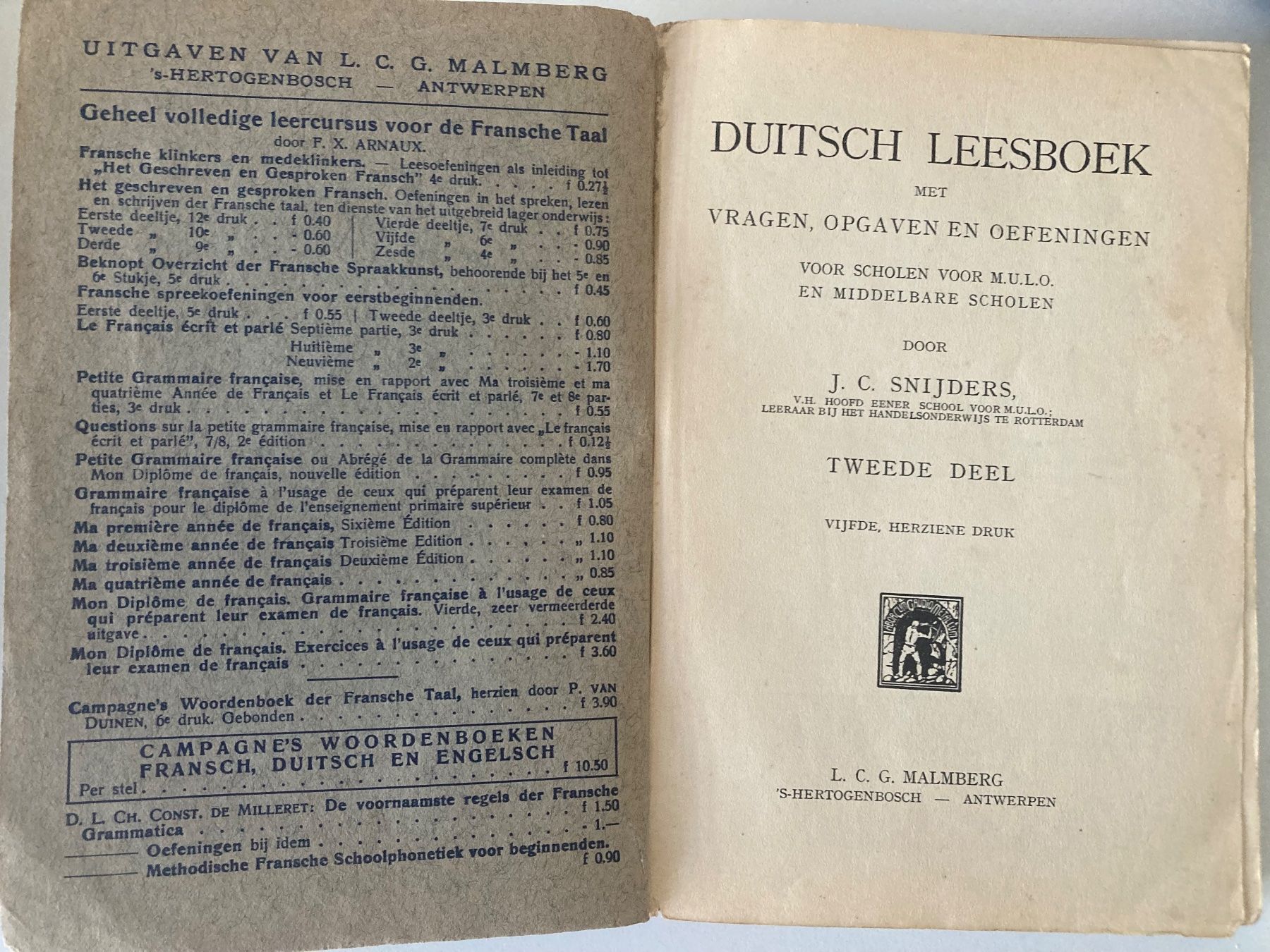 Libri: altes Deutsch Lesebuch – Usato da Oberlunkhofen venduto da Martab 1