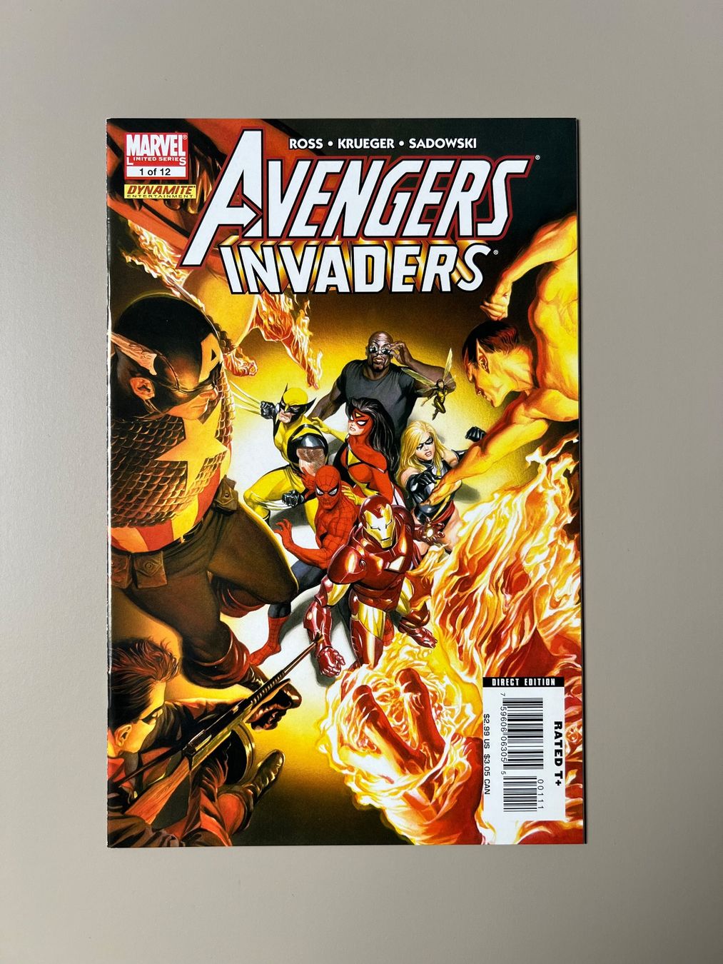 Fumetti: MARVEL COMICS: Avengers / Invaders #1 (2008) – Usato da Bösingen venduto da kiel_shop