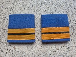  Gradabzeichen Patten Set Oberstleutnant Sanitätstruppen
