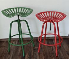 Barhocker Unikat industrial style Stahl 2x höhenverstellbar