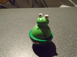 Surrli Frosch, Holz, grün