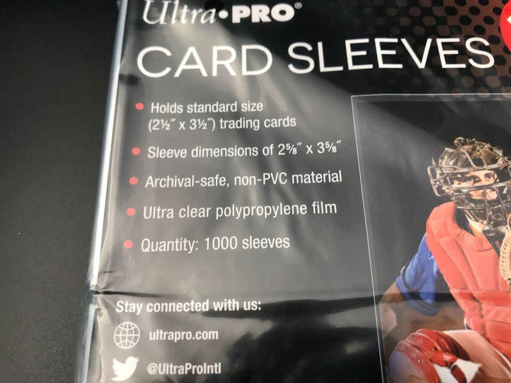 Card Storage Sleeves 1000 Ultra PRO Soft Penny Sleeves – Clear Card Protectors In 10 Packs Of 100, For Standard Pokémon & TCG Cards Clear Card Sleeves 1000ct - Foto 6