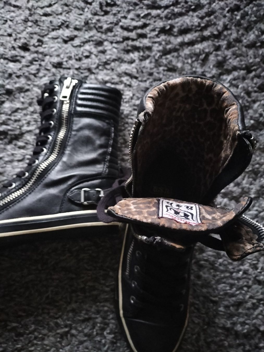 Ash Herrenschuhe: Ledersneaker von Ash – Neu (gemäss Beschreibung) aus Sins von Taschending 2