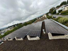 ☀️WINTERAKTION 14.7 kWp Flachdach-Solaranlage schlüsselferti