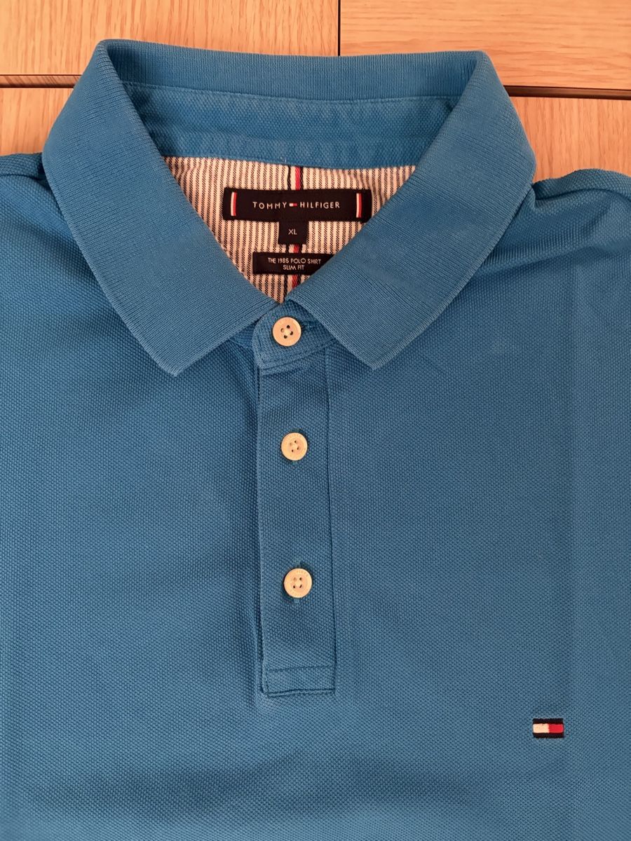 Tommy Hilfiger Magliette Polo: Polo Tommy Hilfiger Bleu – Usato da Genève venduto da jjs_5gm6 1