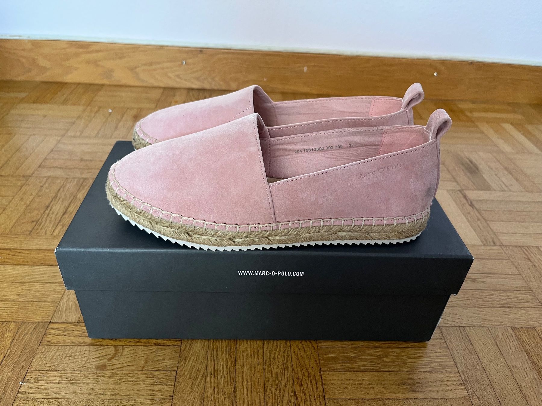 Marc O'Polo Scarpe da donna: Espadrilles Marc-O-Polo Grösse 37 rosa – Nuovo (secondo la descrizione) da Basel venduto da ros_xyp8