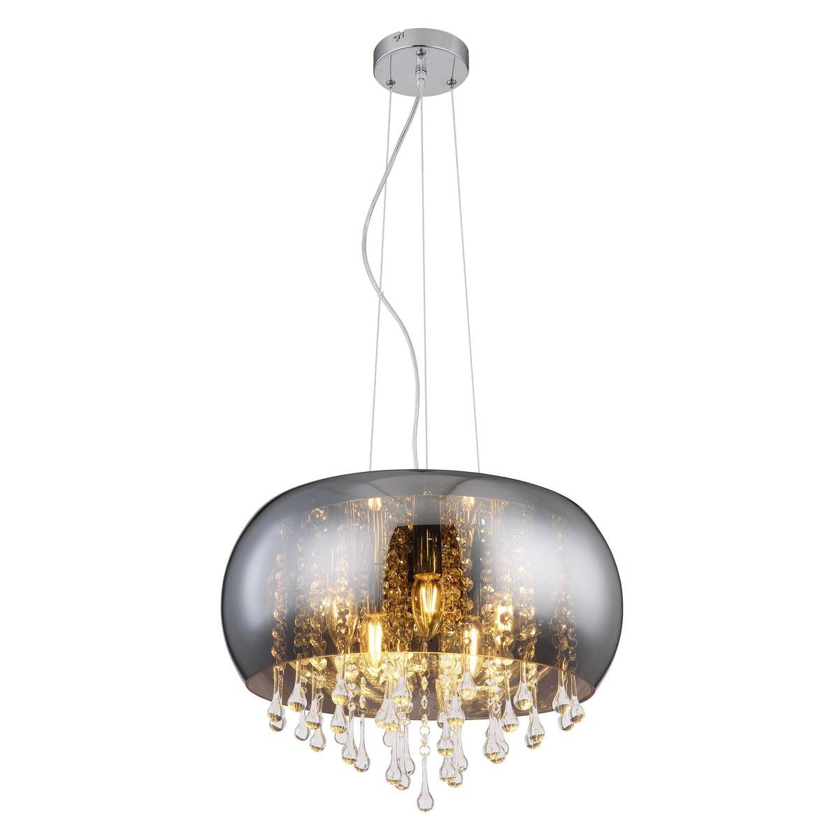 Lampadari & plafoniere: Pendelleuchte, Chrom, 120 cm Höhe – Nuovo (secondo la descrizione) da Kreuzlingen venduto da Smart-Light 2