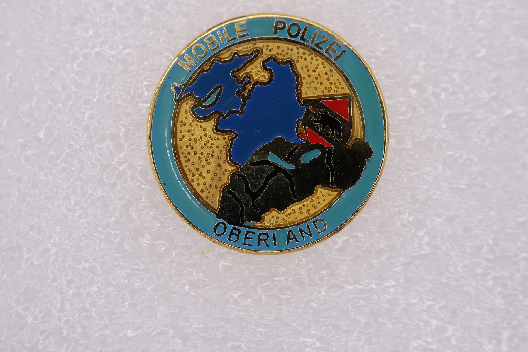 Plaketten & Abzeichen: MOBILE POLIZEI Oberland  Bern – Gebraucht aus Winterthur von Sammleroase