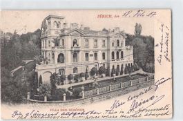 GRUSS aus ZÜRICH VILLLA dem SCHÖNEN