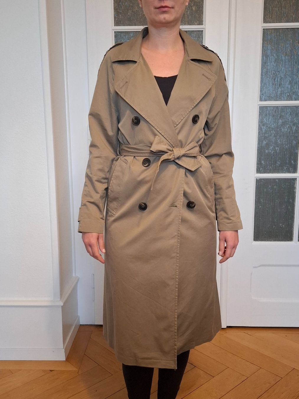 Pull&Bear Giacche: Trench-coat Pull&Bear kaki taille S - Veste de mi-saison – Nuovo (secondo la descrizione) da Neuchâtel venduto da FloKo88 3