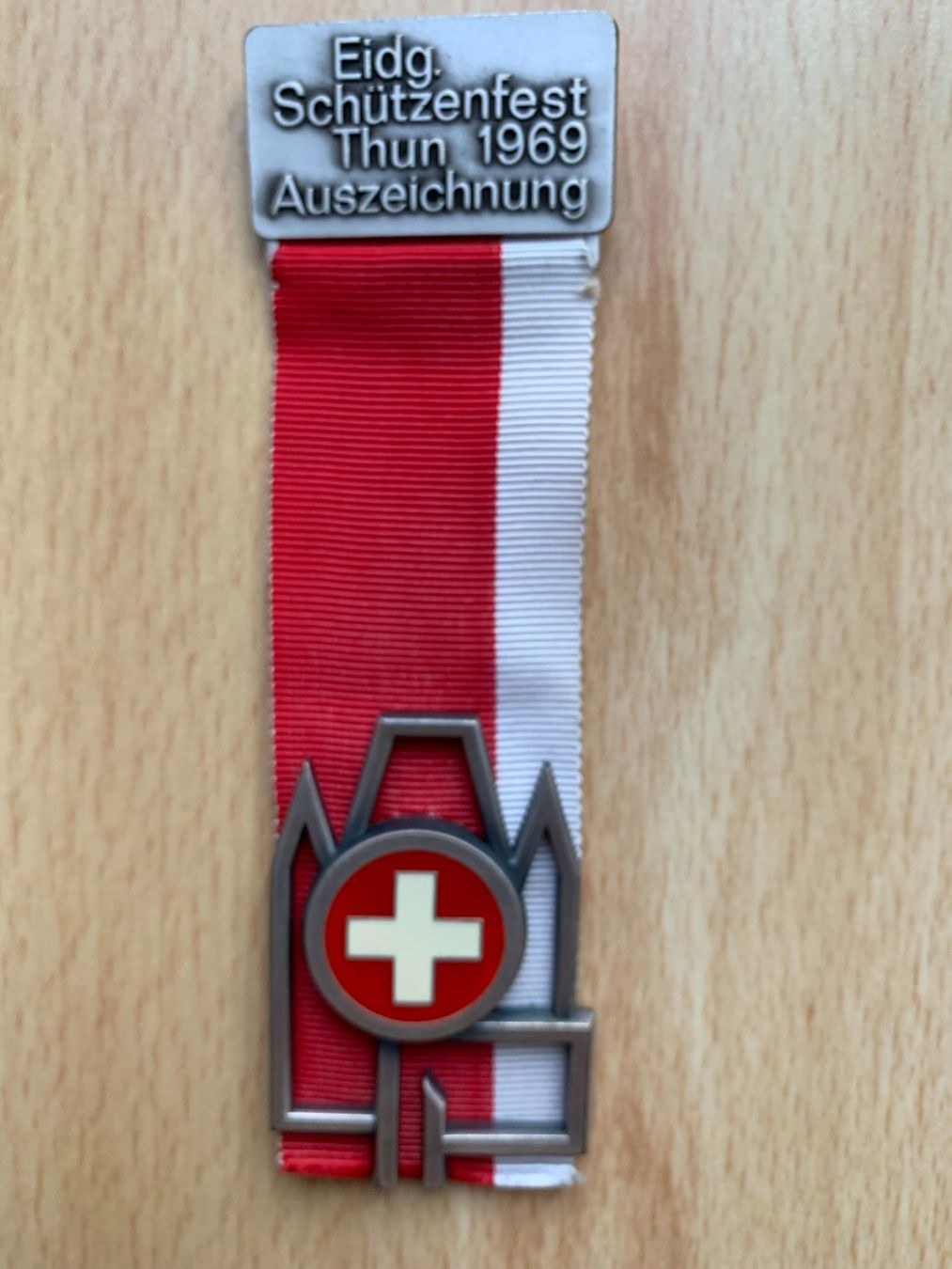Medaglie: Schützenabzeichen Eidg. Schützenfest 1969 Thun – Nuovo (secondo la descrizione) da Sarmenstorf venduto da habasa