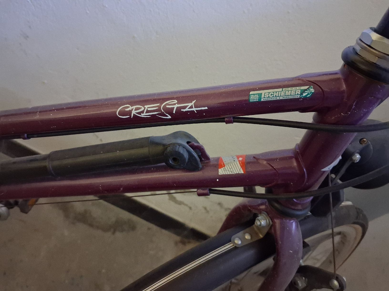 Cresta Velos: Cresta Citybike – Defekt aus Thal von Frauenfelder68 1