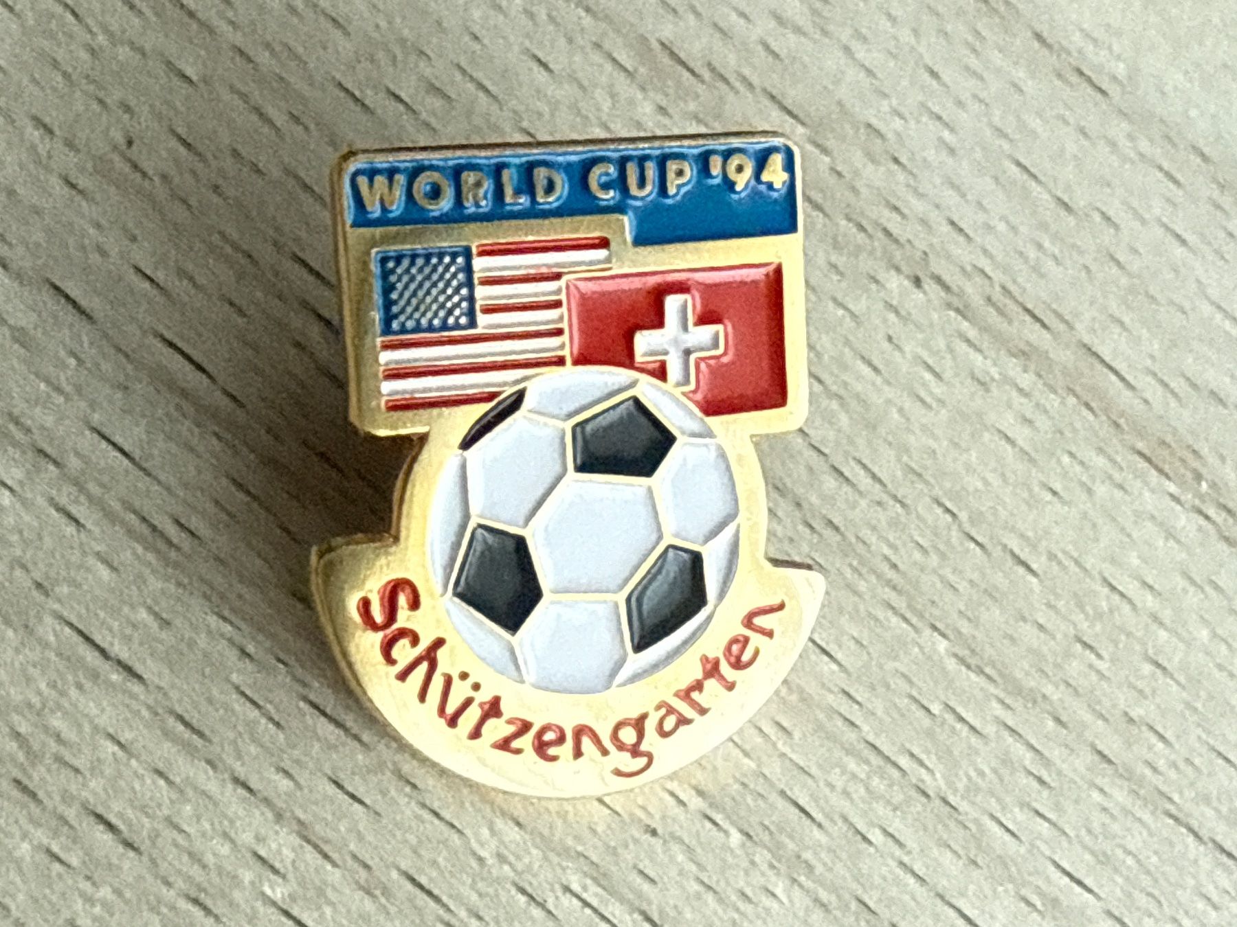 Placchette & Badge: Pin World Cup 94 Schützengarten – Usato da Glattbrugg venduto da Schweigmatt