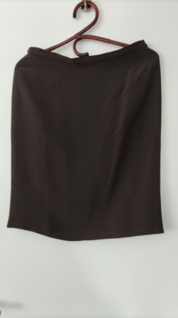 Jupe tailleur Max Mara marron taille 42